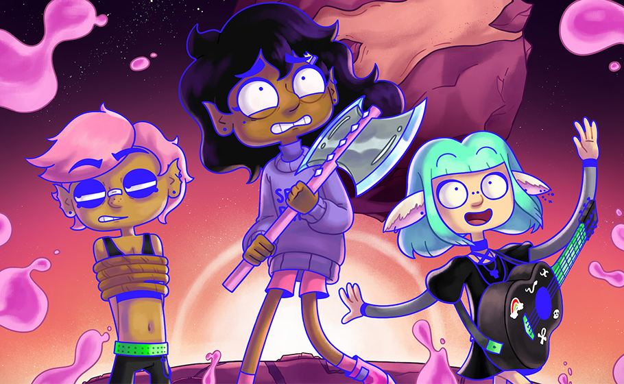 Lesbian Space Princess / Emma Hough Hobbs et Leela Varghese (© We Made A Thing Studios) @ Étrange Festival